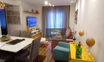 Imagem 2: Apartamento com 2 dormitórios à venda, 56 m² por R$ 370.000,00 - Vila das Mercês - São Pau