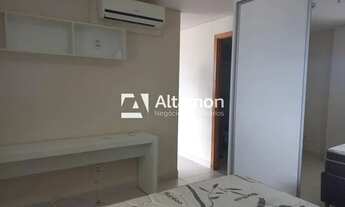 Imagem 5: Flat Mobiliado com Uma suíte, sala, cozinha, sacada. Conjugados. Completo