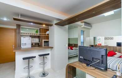 Imagem 2: Lindo loft mobiliado c/churrasq e 1 vaga no Parigi. Infra completa