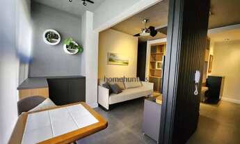 Imagem 6: Apartamento MOBILIADO com 1 dormitório para alugar, 40 m² por R$ 4.640/mês - Cambuí - Cam