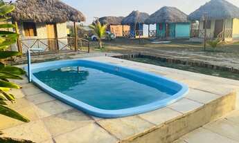 Imagem: Alugo chalé na praia do Peito de Moça