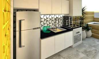 Imagem 3: Cobertura nova sem condomínio para venda, 2 dormitórios, suíte, 1 vaga, no B. Jardim, Sant