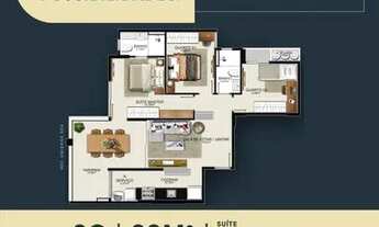 Imagem 13: Apartamento para Venda em Vila Velha, Praia de Itaparica, 3 dormitórios, 1 suíte, 2 banhei