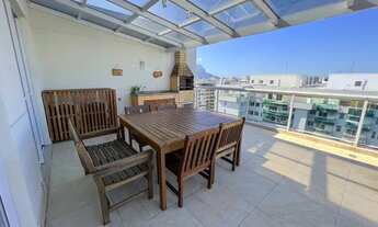 Imagem 3: Excelente cobertura duplex com vista espetacular da lagoa