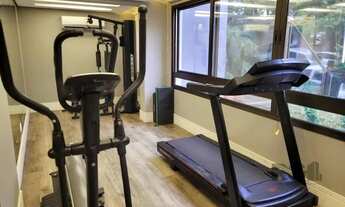 Imagem 6: Apartamento 1 dormitório mobiliado com suíte , lavabo e vaga