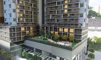 Imagem 3: Apartamento à venda em construção. 41m², 1 ou 2 quartos, 1 suíte, varanda. Chácara Santo