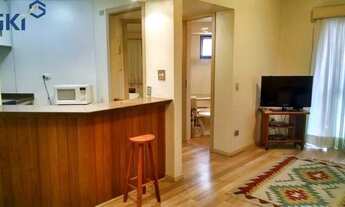 Imagem 7: Apartamento mobiliado, andar alto, 1 vaga