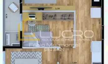 Imagem 2: Lindos Apartamentos MOBILIADOS de FRENTE PARA PISCINA, à venda com 45 m² e 2 quartos, Vila