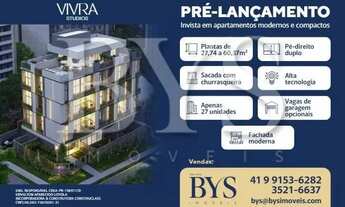 Imagem 2: STUDIO com 1 dormitório à venda com 27.44m² por R$ 392.392,00 no bairro Hugo Lange - CURIT