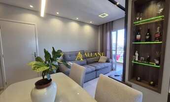 Imagem 3: Apartamento com 2 dormitórios para alugar, 56 m² por R$ 3.157,45/mês - Jardim São Carlos