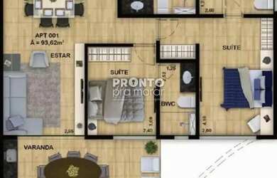 Imagem 2: Excelente Oportunidade - Repasse Apartamento com 3 Suítes e Piscina Privativa. Carneiros