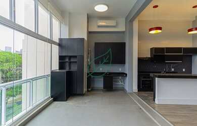 Imagem 3: Apartamento para locação 85 m2 mobiliado 2 vagas Brooklin