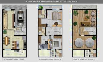 Imagem 2: Triplex com 173 metros quadrados com 3/4 (3 suítes) em Buraquinho - Lauro de Freitas - BA