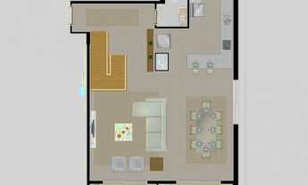 Imagem 6: Cobertura duplex à venda, 2 Quartos, sendo 1 suíte,2 vagas de garagem, 149,54m² de área pr