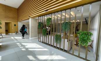 Imagem 4: Ótima sala no condomínio DHC, com 37 metros quadrados, um Banheiro.<br>Agende já sua