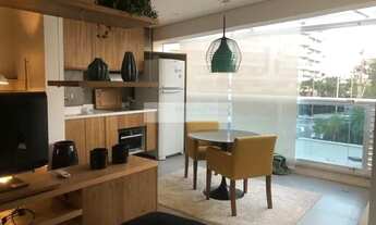 Imagem: Charmoso Studio totalmente mobiliado em