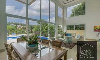 Imagem 5: Casa com 6 quartos de frente para o lago para locação e venda no condomínio Marambaia - V