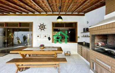 Imagem 6: Casa próximo da Praia, 5 dormitórios (3 suítes), 5 vagas, Lazer - Tombo - Guarujá/SP