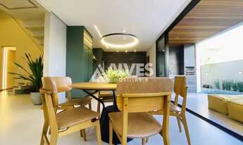 Imagem 3: CASA MOBILIADA COM 4 SUÍTES PISCINA E ÁREA GOURMET ALTO PADRÃO