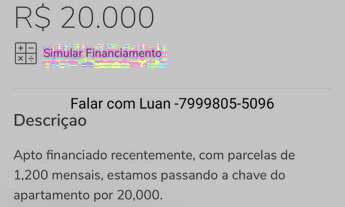 Imagem 6: Condomínio já financiado passo chave