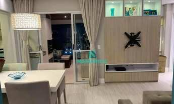 Imagem 2: Apartamento com 1 dormitório para alugar, 82 m² por R$ 5.700,00/mês - Chácara Santo Antôni