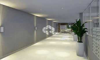 Imagem 4: Apartamento de 01 dormitório com sacada e churrasqueira na planta à venda em Camobi Santa