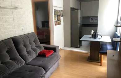 Imagem 2: Apartamento mobiliado com 2 quartos para locação no Bairro Igara