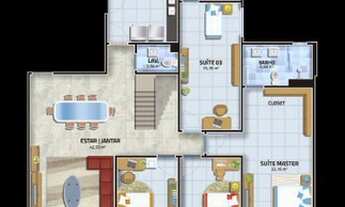 Imagem: Apartamento à venda no Renascença com