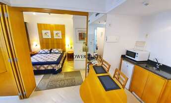 Imagem 7: Flat para aluguel tem 35 metros quadrados com 1 quarto em Moema - São Paulo - SP