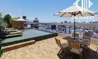 Imagem 2: Apartamento de 2 dormitórios com 1 Suíte e terraço provativo no Bairro Campinas em São Jo