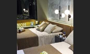 Imagem 3: Apartamento 41 metros com 2 quartos com varanda gourmet e vaga em condomínio club com pi