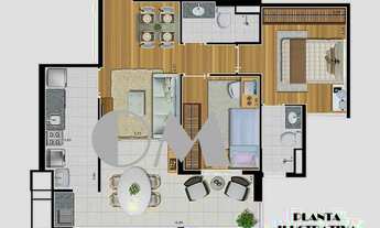 Imagem 6: Apartamento à venda no Unique Vila Prudente, tipo Garden, 2 dorms. (1 ste), 2 vagas, varan