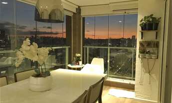 Imagem 3: Cube Campo Belo Apartamento andar alto 2 dormitórios 2 vgs próx metrô, Moema Berrini Brook