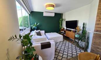 Imagem 3: Apartamento para venda possui 105 m² com 2 quartos sendo 2 suítes - Moema Indios São Paulo