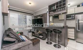 Imagem 6: Apartamento semi-mobiliado de 49m² com 2 dormitórios, vaga e infra completa no Morada Casc