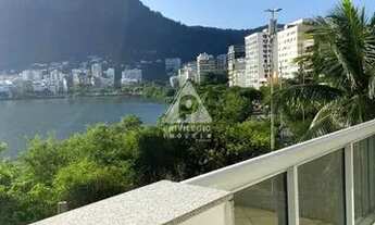 Imagem 6: Na Lagoa: excelente 2 quartos, com vaga. Com vista panorâmica para a Lagoa, é um Flat de a