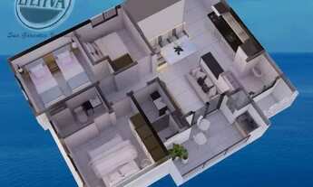 Imagem 3: APARTAMENTO 98 M² - BALNEARIO ELIANA - GUARATUBA-PR