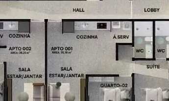 Imagem 4: Apartamento à venda, 3 quartos, 1 suíte, 1 vaga, Intermares - Cabedelo/PB