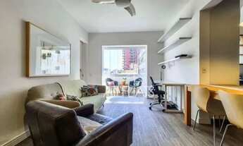 Imagem 3: Apartamento com 1 dormitório para alugar, 51 m² por R$ 5.857,00/mês - Itaim Bibi - São Pau