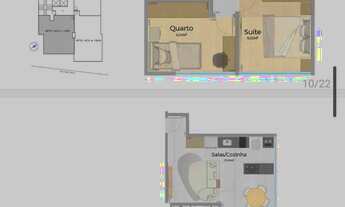 Imagem 6: Apartamento de luxo com 02 quartos (1 suíte) e 62 m²