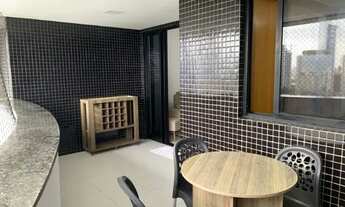 Imagem 4: Exclusivo Oportunidade Única Salvador Prime 1/4 Mobiliado Andar Alto Varandão