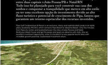 Imagem 4: Pipa Golf - Lotes - 300m² - Paraíso