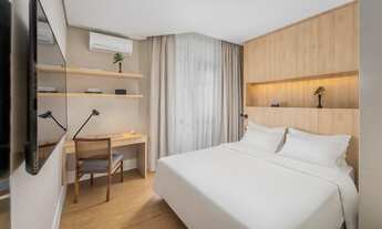 Imagem 4: PARA MORAR OU INVESTIR, FLAT ADDRESS, 02 DORMS, PROX AO CLUBE PINHEIROS, FARIA LIMA E MARG