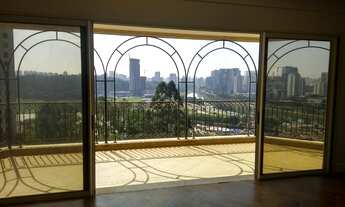 Imagem 4: Apto Panamby Nobre 347m² 4 Suítes Master c/ Banho Sr Sra 5 Vagas Living Amplo para vários