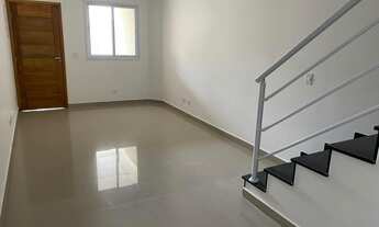 Imagem 2: Sobrado novo para venda com 95 metros quadrados com 3 quartos, 2 vagas em Vila Isa - São P