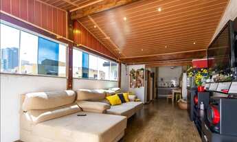 Imagem 3: Cobertura duplex para venda com 180 metros quadrados com 3 quartos em Campestre - Santo An