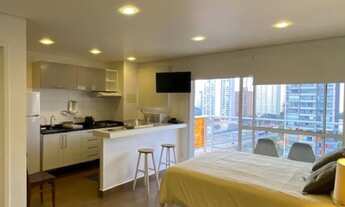 Imagem 7: Apartamento para venda possui 37 metros quadrados com 1 quarto em Brooklin Paulista - São