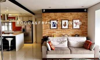 Imagem 1: BROOKLIN - APARTAMENTO VENDA - COZINHA AMERICANA - DECORAÇÃO MODERNA - SUÍTE MASTER COM CL