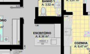Imagem 5: Apartamento para venda possui 85 metros quadrados com 2 quartos em Pinheiros - São Paulo