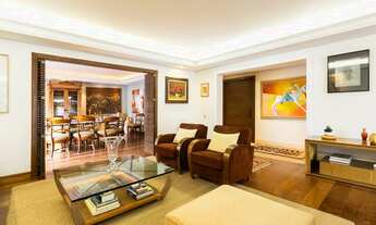 Imagem 7: Apartamento de 354 metros com janelões e vista urbaniza no Jardim América - São Paulo - SP